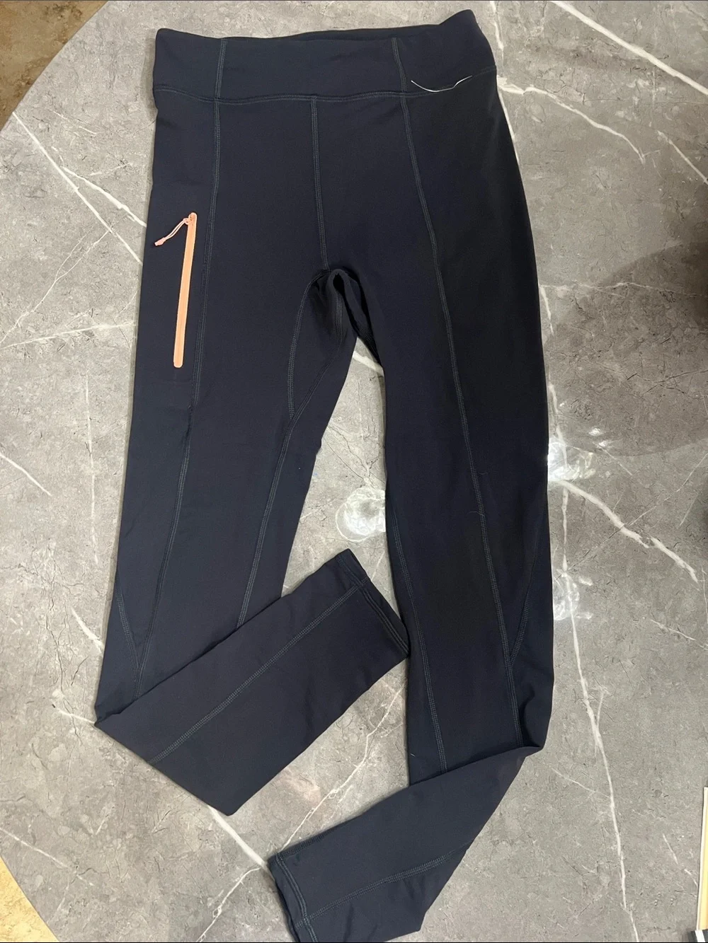 Free People Black Leggings with Zip Pocket